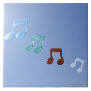 Musical Notes Ceramic Tile