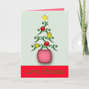 Musical Notes Christmas Card - Customized