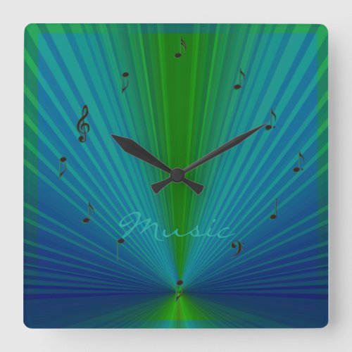 Musical Notes CreativeMusic Wall Clock