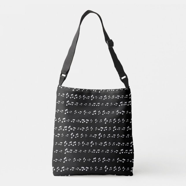 Musical Notes Crossbody Bag (Back)