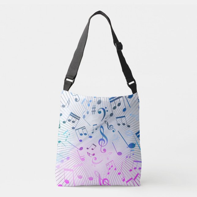 Musical Notes Crossbody Bag (Front)