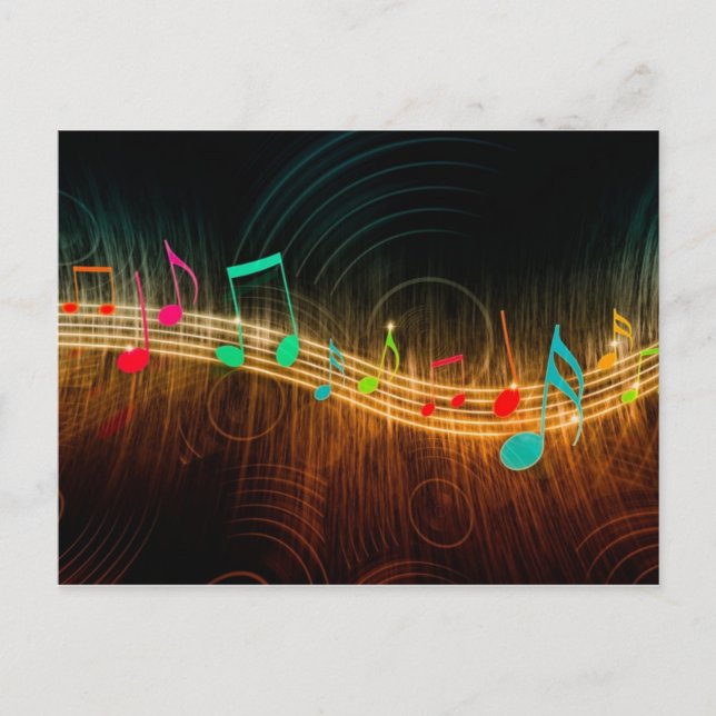 Musical Notes Design (Front)