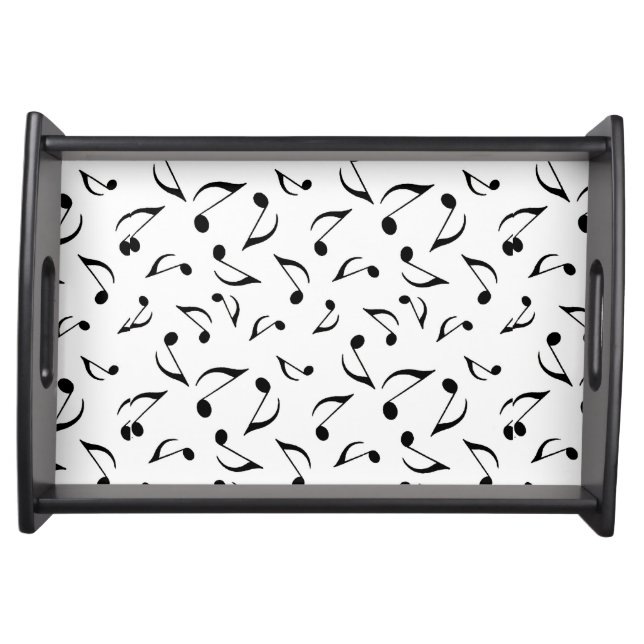 Musical Notes Design Serving Tray (Front)