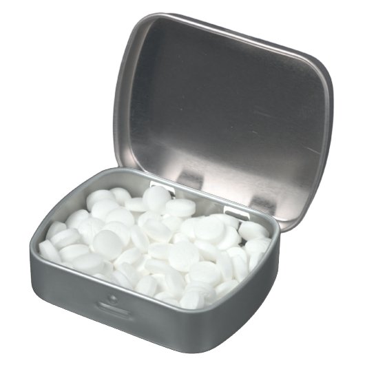 Musical Notes Dinner Mint Favor Box Jelly Belly Candy Tin (Opened)