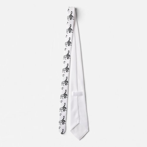 MUSICAL NOTES GALORE TIE