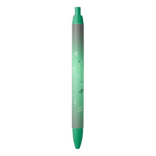 Musical Notes in the Moonlight Green Pen