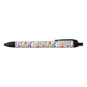 Musical Notes Kawaii Art Design Pen