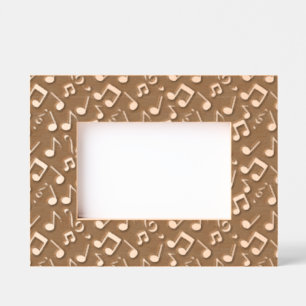 Musical Notes Laser Etched Picture Frame Engraved Frames