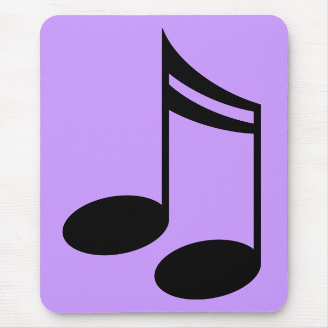 Musical Notes Music Gift Mouse Pad (Front)