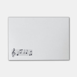 Musical Notes Notepad