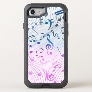 Musical Notes OtterBox Defender iPhone SE/8/7 Case