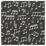 Musical Notes Pattern Fabric