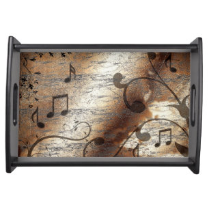 Musical Notes Serving Tray
