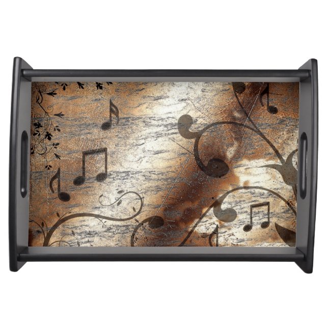 Musical Notes Serving Tray (Front)