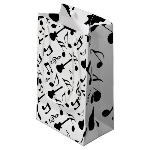 Musical Notes _ Sheet Music Design Small Gift Bag