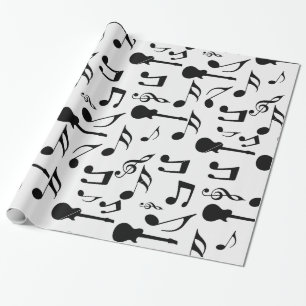 Musical Notes - Sheet Music Design Wrapping Paper