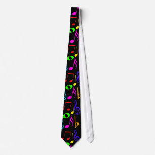 Musical Notes Tie