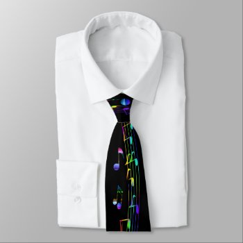 Musical Notes Tie by ZAGHOO at Zazzle