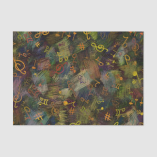Musical Notes Tissue Paper