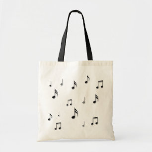 Musical Notes Tote Bag
