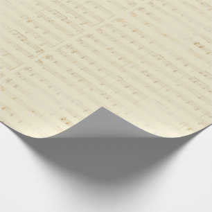 Musical Notes Wrapping Paper