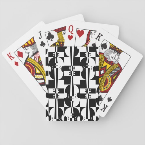 Musical Optical Illusions Playing Cards
