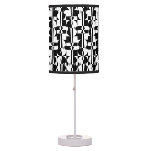 Musical Optical Illusions Table Lamp