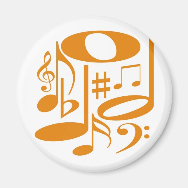 Musical Orange Magnet (Front)