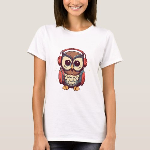 Musical Owl T_Shirt