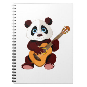 musical panda notebook