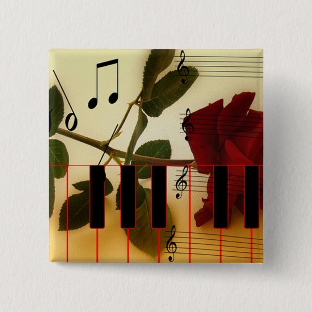Musical Panio Keys Button (Front)