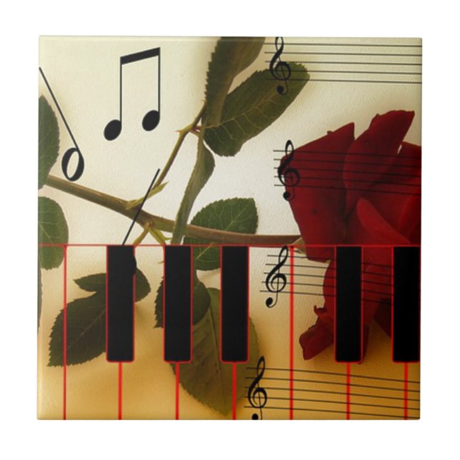Musical Panio Keys Tile (Front)