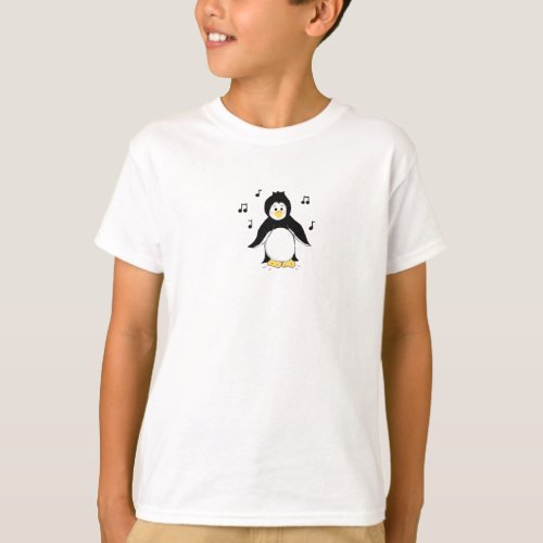 Musical Penguin T_Shirt
