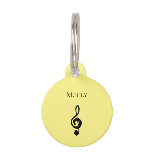 Musical    pet ID tag (Front)