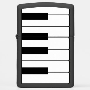Musical piano keys zippo lighter