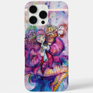 MUSICAL PINK CLOWN WITH OWL iPhone 16 PRO MAX CASE