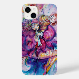 MUSICAL PINK CLOWN WITH OWL Case-Mate iPhone 14 PLUS CASE