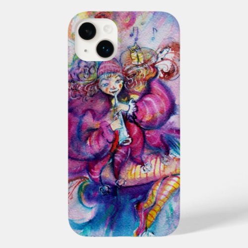MUSICAL PINK CLOWN WITH OWL Case_Mate iPhone 14 PLUS CASE
