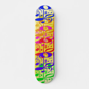 Musical Rainbow Skateboard