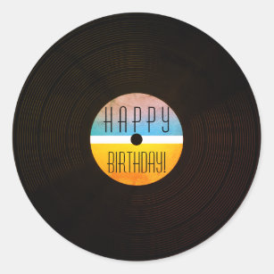 Vinyl Record Stickers - 100% Satisfaction Guaranteed | Zazzle