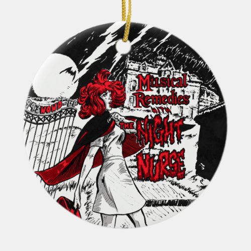 Musical Remedies with the Night Nurse Ceramic Ornament