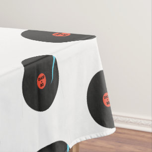 Musical Retro Disco 80' Tablecloth