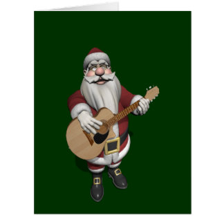 Musical Santa Claus Playing Christmas Songs