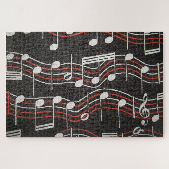 musical score puzzle (Horizontal)