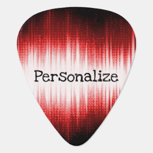 Musical Sound Wave Design - Guitar 🎸 Pick