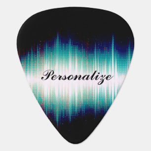 Musical Sound Wave Design 🎸 Guitar Pick