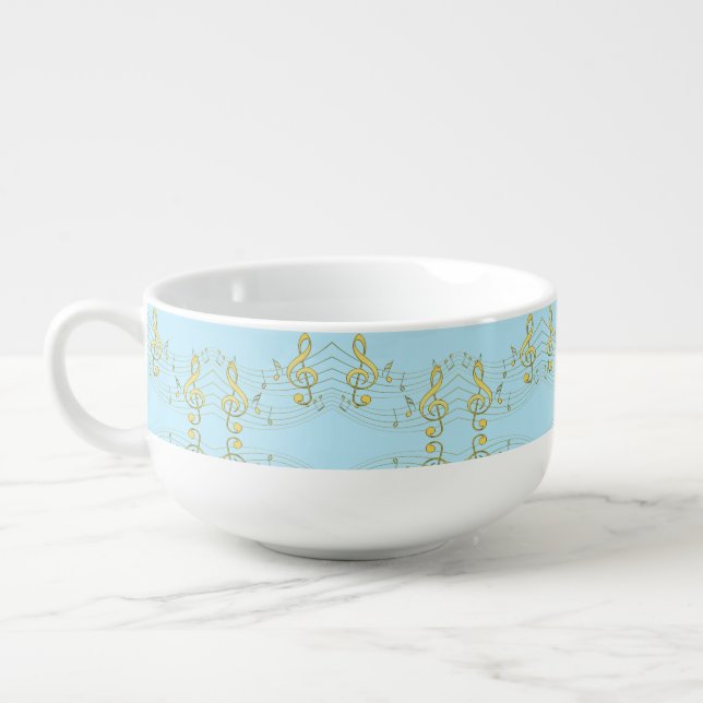 Musical Soup Mug (Right)