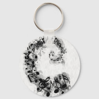 Musical Spiral Keychain
