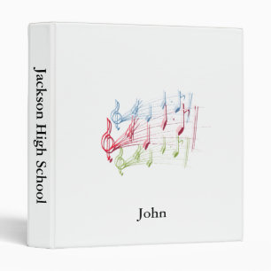 Musical Staff Binder