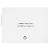 Musical Staff with notes and hearts (Back Horizontal)